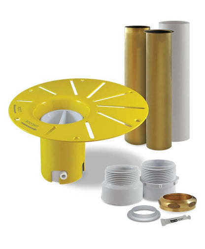PVC Freestanding Tub Drain Rough-In Kit 1-1/2 Inch 