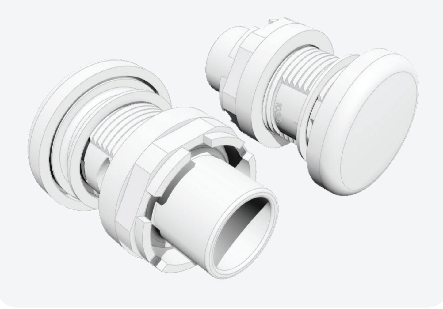 Balboa White Air Control by Whirly Bros