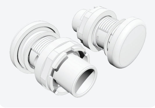 Balboa White Air Control by Whirly Bros