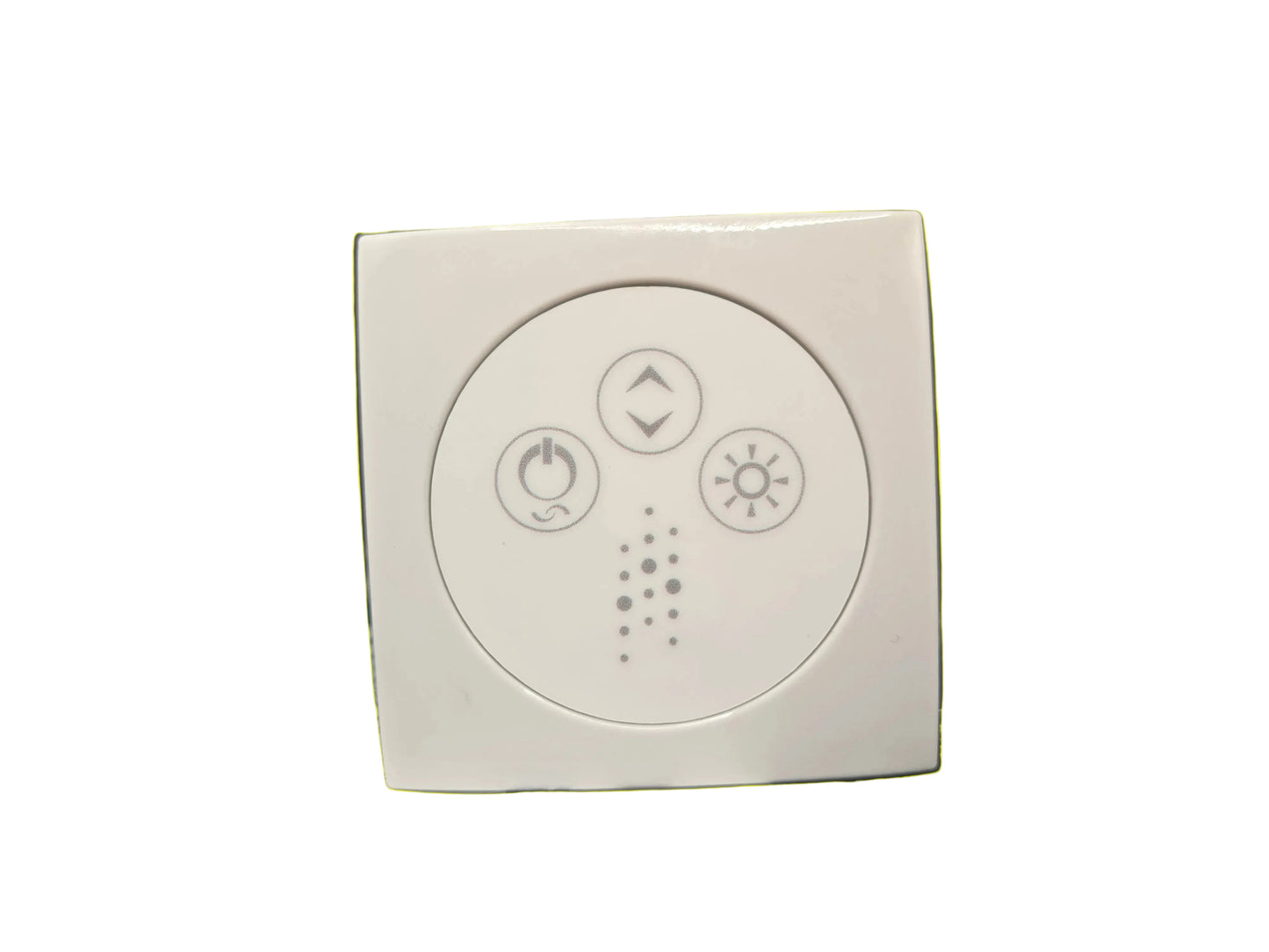 Whirly Bros Jason IDU-277-01-02-01 AirMasseur replacement electronic controls showing buttons and display panel.