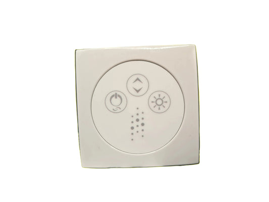 Whirly Bros Jason IDU-277-01-02-01 AirMasseur replacement electronic controls showing buttons and display panel.